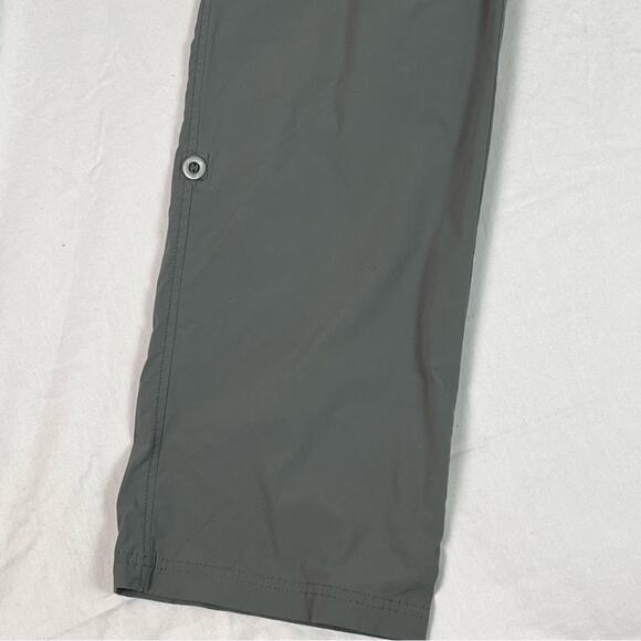 Eddie Bauer Travex Hiking Pants Womens 10 Grey Tech Performance Gorpcore Outdoor - Picture 5 of 11